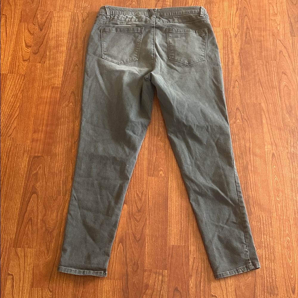 Democracy ab solution Gray Denim Jeans size 14 - Picture 6 of 8